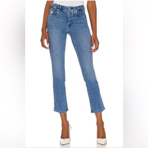 NWT Good American Good Leg Straight Jean